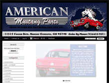 Tablet Screenshot of american-mustang.com